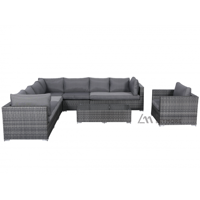 LM19-CS3 8pcs Corner sofa 