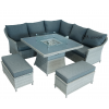 LM19-FC1 Fire-pit Corner Sofa with 2 Benches