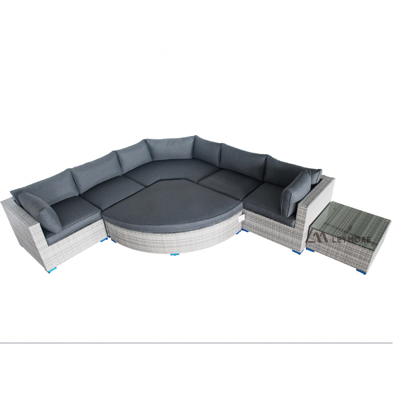 LM20-S88 Curved Corner Sofa Set